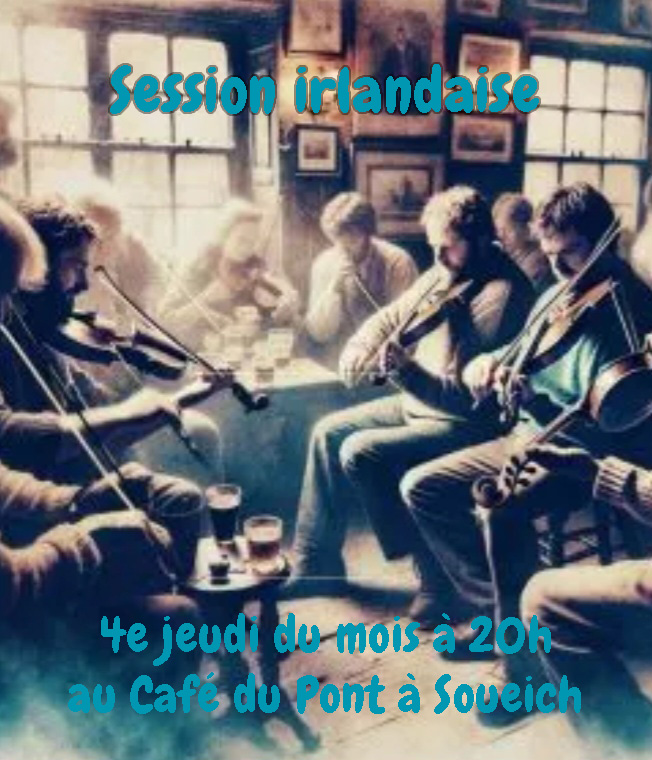 session irlandaise café du pont Soueich